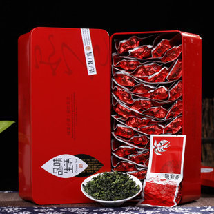 買一送一 茶葉 濃香型鐵觀音 安溪鐵觀音禮盒裝 烏龍茶春茶新茶_食品/保健女裝/流行女裝